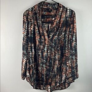 Mossimo Art to wear blouse Size L